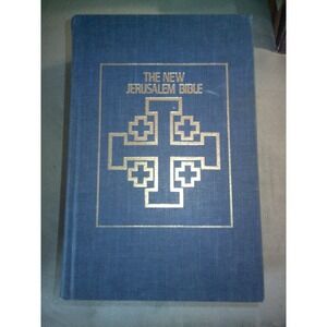 The New Jerusalem Bible Doubleday 1985 Edition Hardcover Book w/ Slip Cover